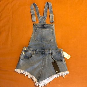 Forever 21 Jean Shorts Overalls